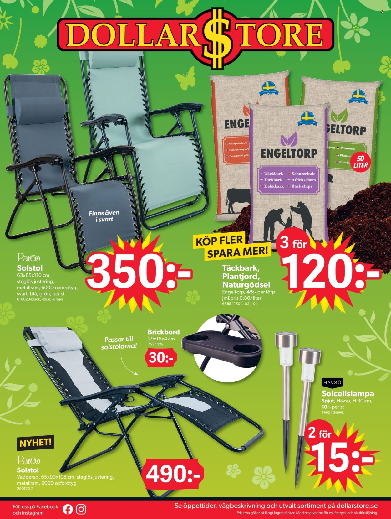 DollarStore reklamblad - 7/4 2025 - 30/6 2025.