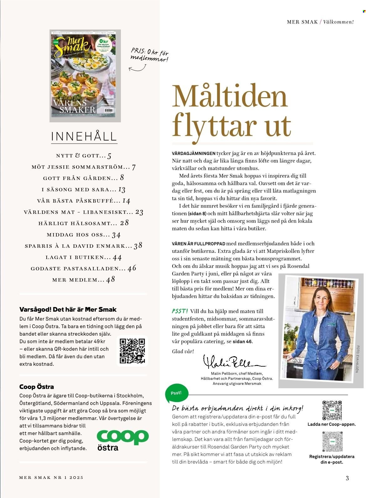 Coop reklamblad.