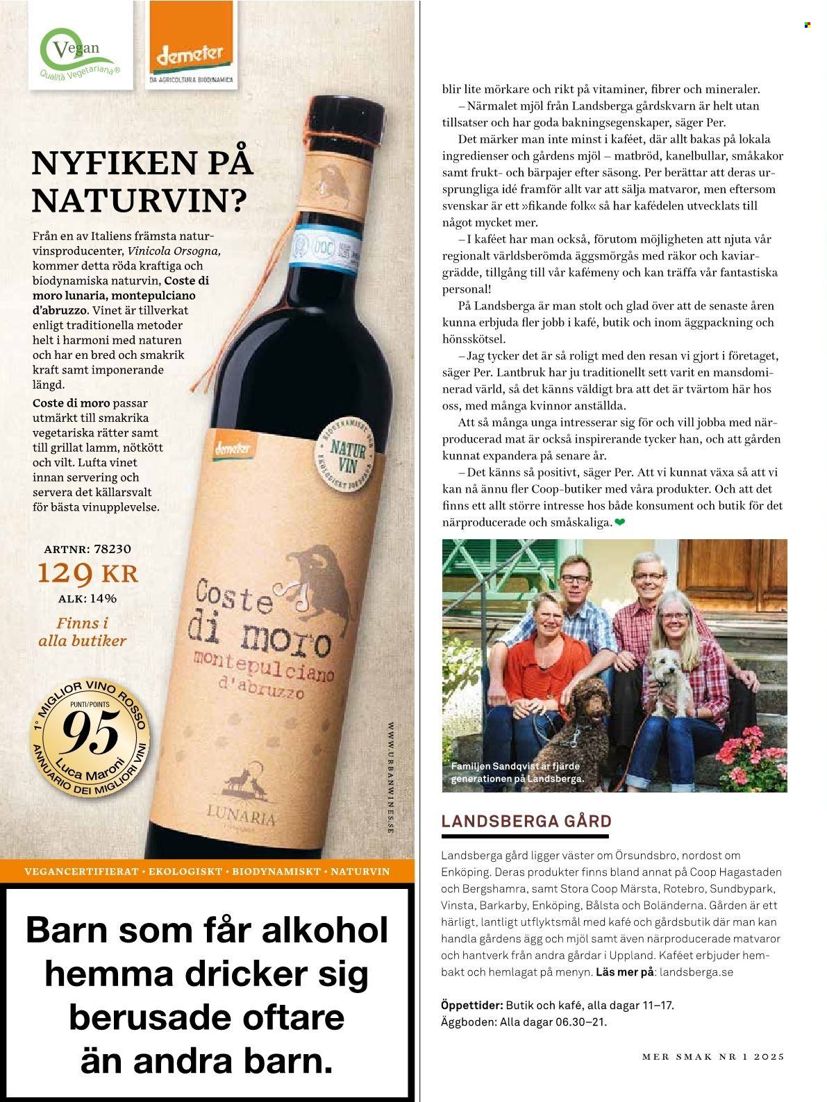 Coop reklamblad.