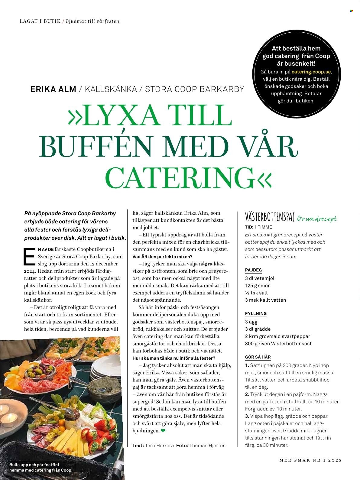 Coop reklamblad.