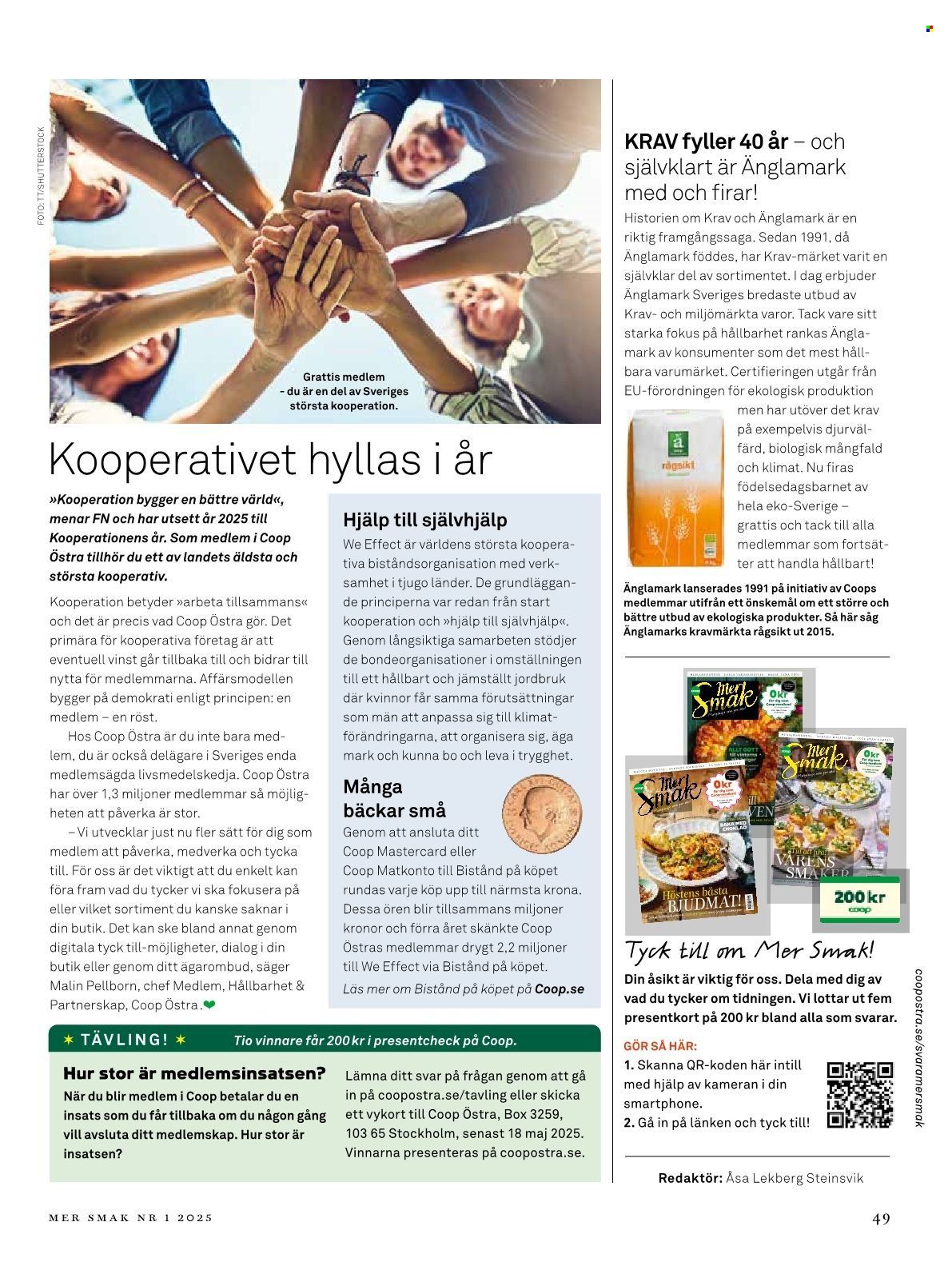 Coop reklamblad.