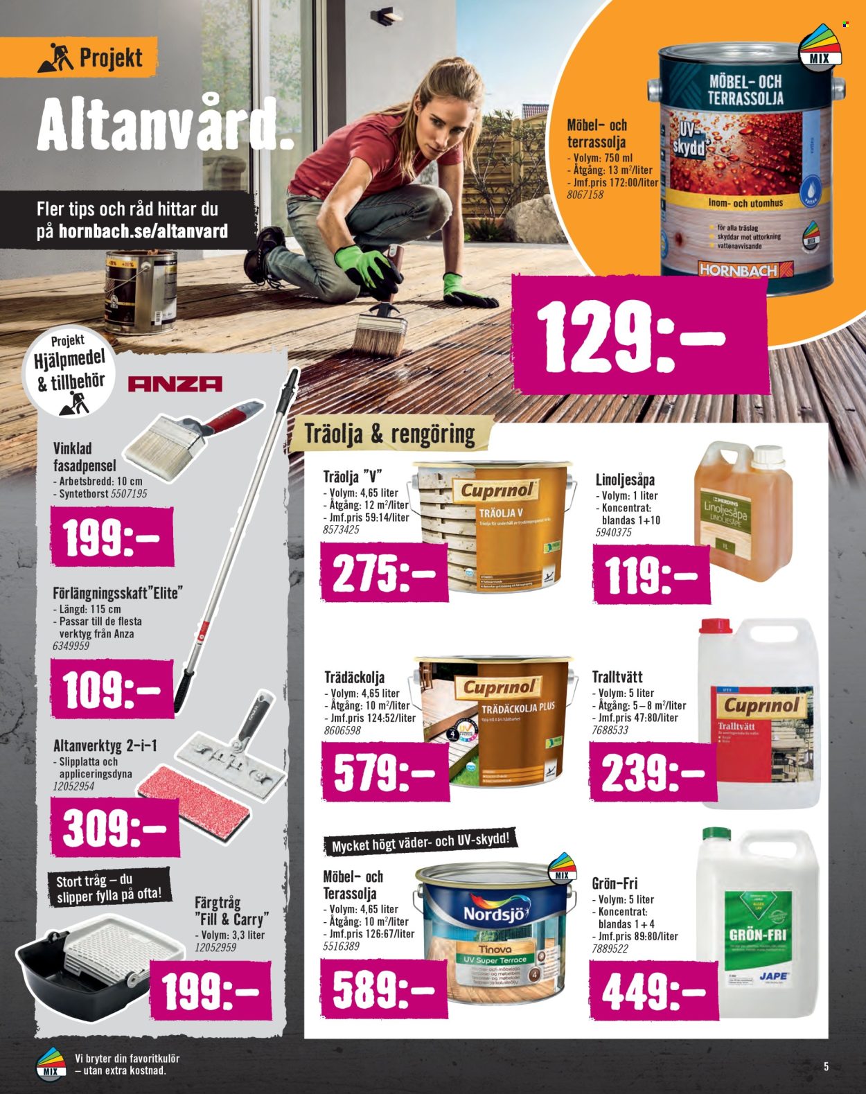 Hornbach reklamblad - 13/4 2025 - 11/5 2025.
