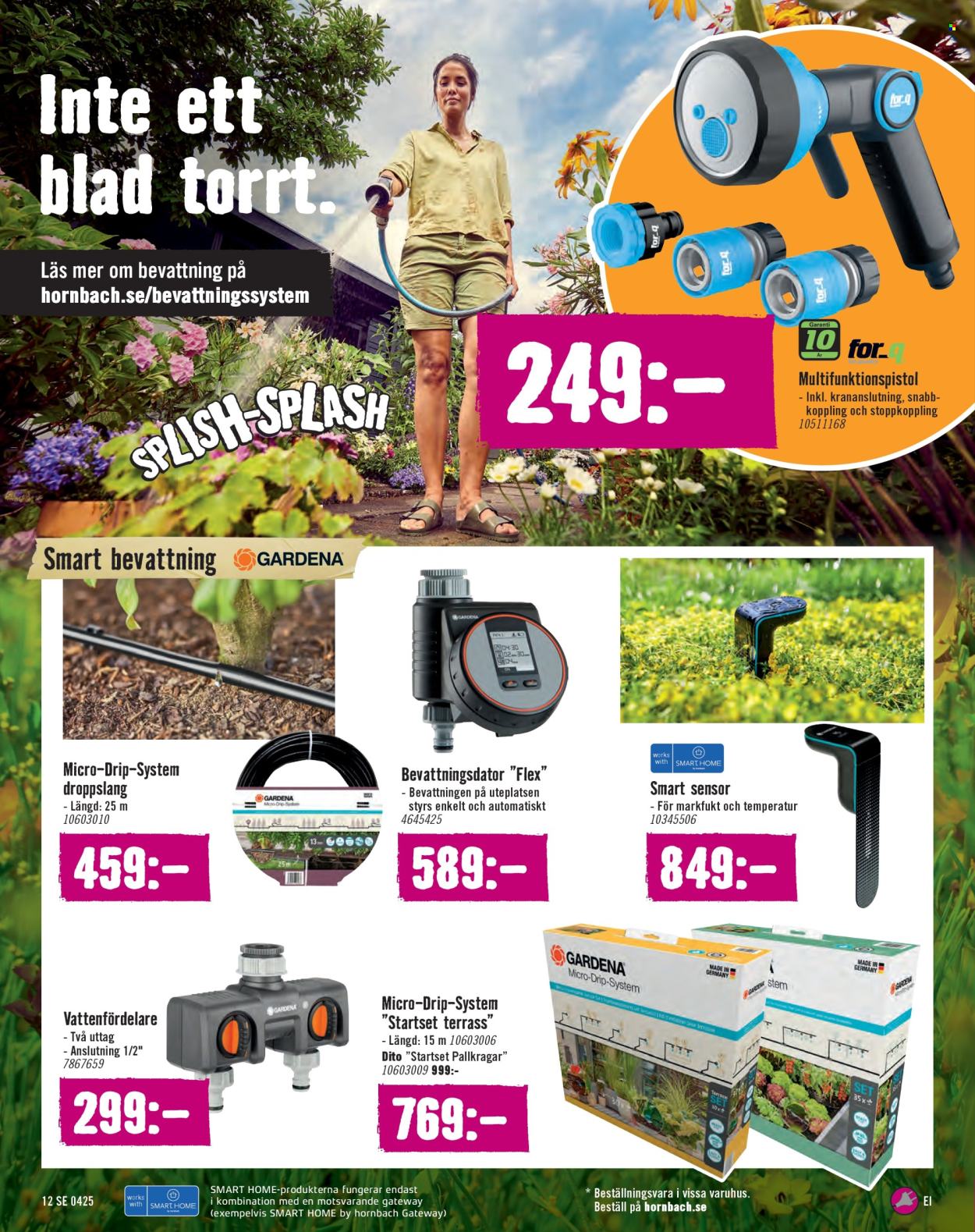 Hornbach reklamblad - 13/4 2025 - 11/5 2025.