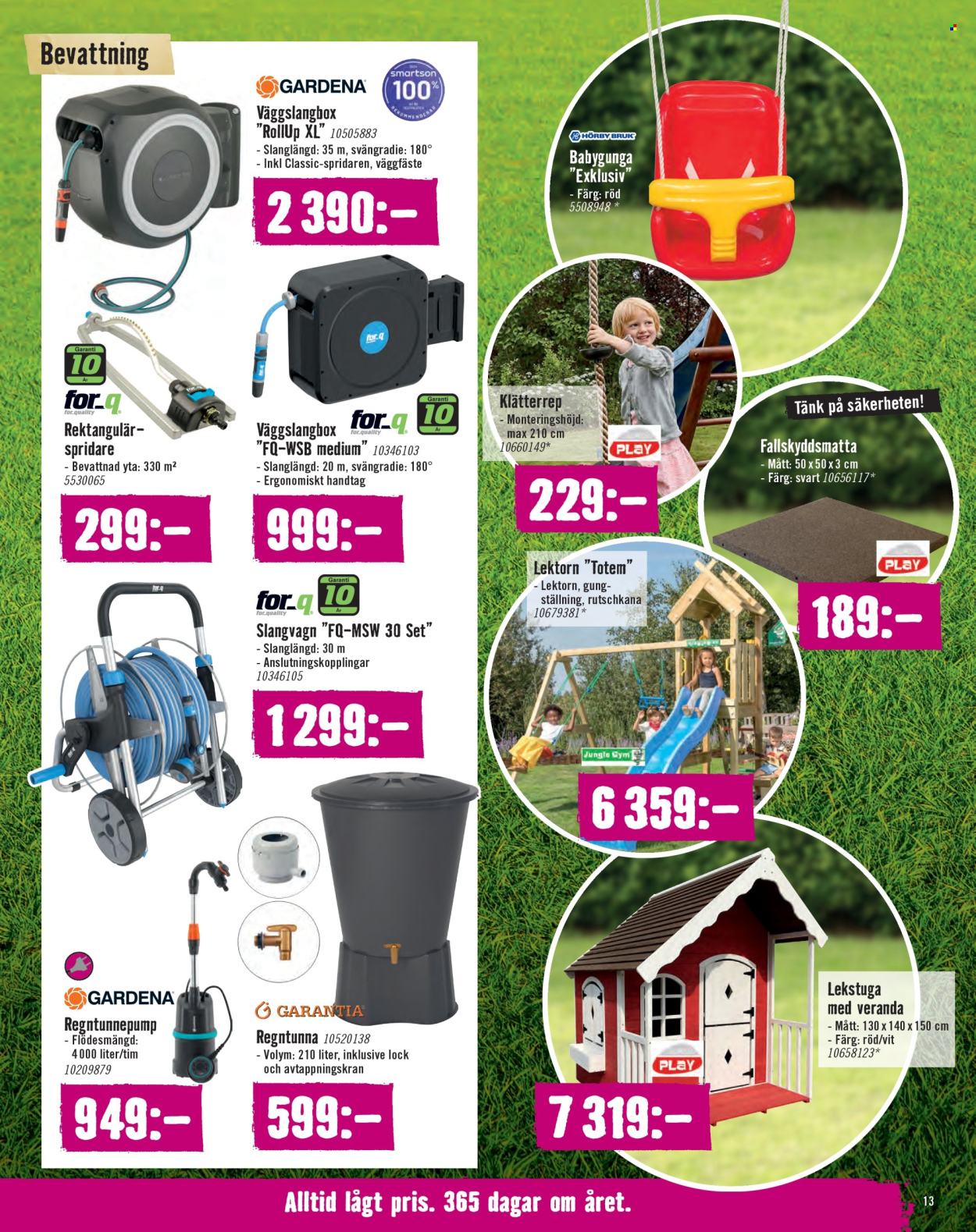 Hornbach reklamblad - 13/4 2025 - 11/5 2025.