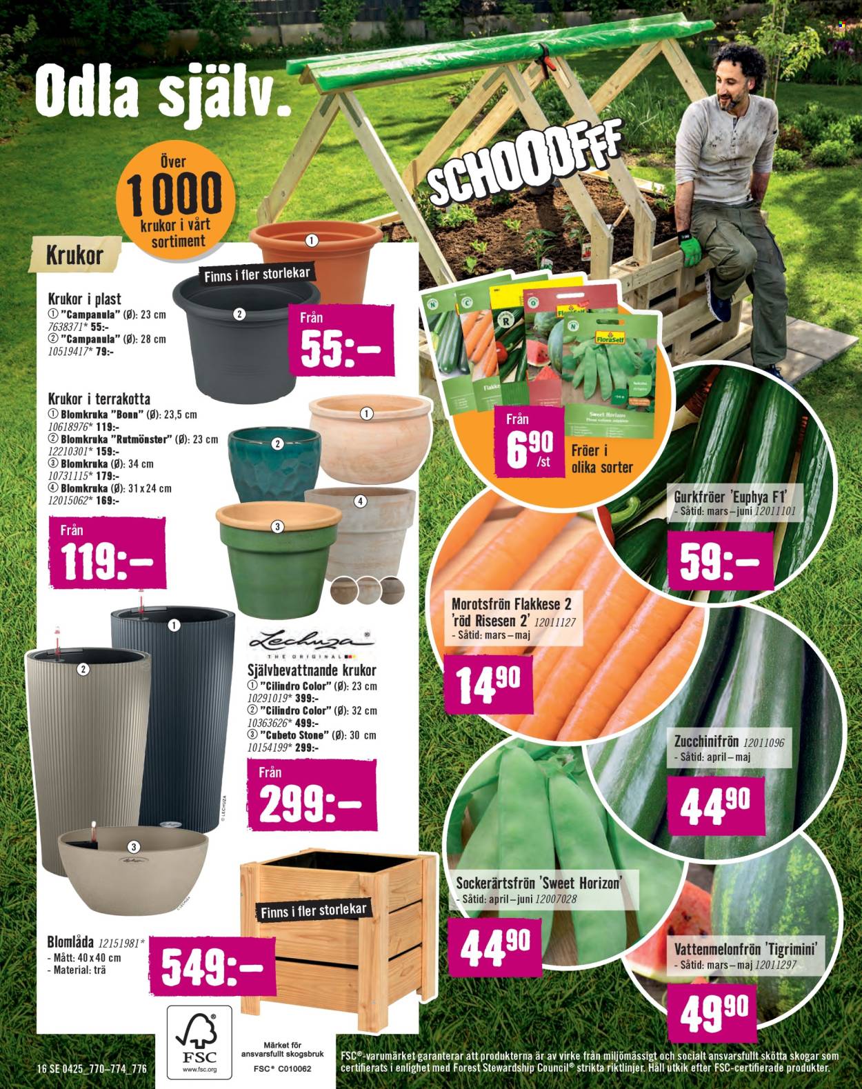 Hornbach reklamblad - 13/4 2025 - 11/5 2025.