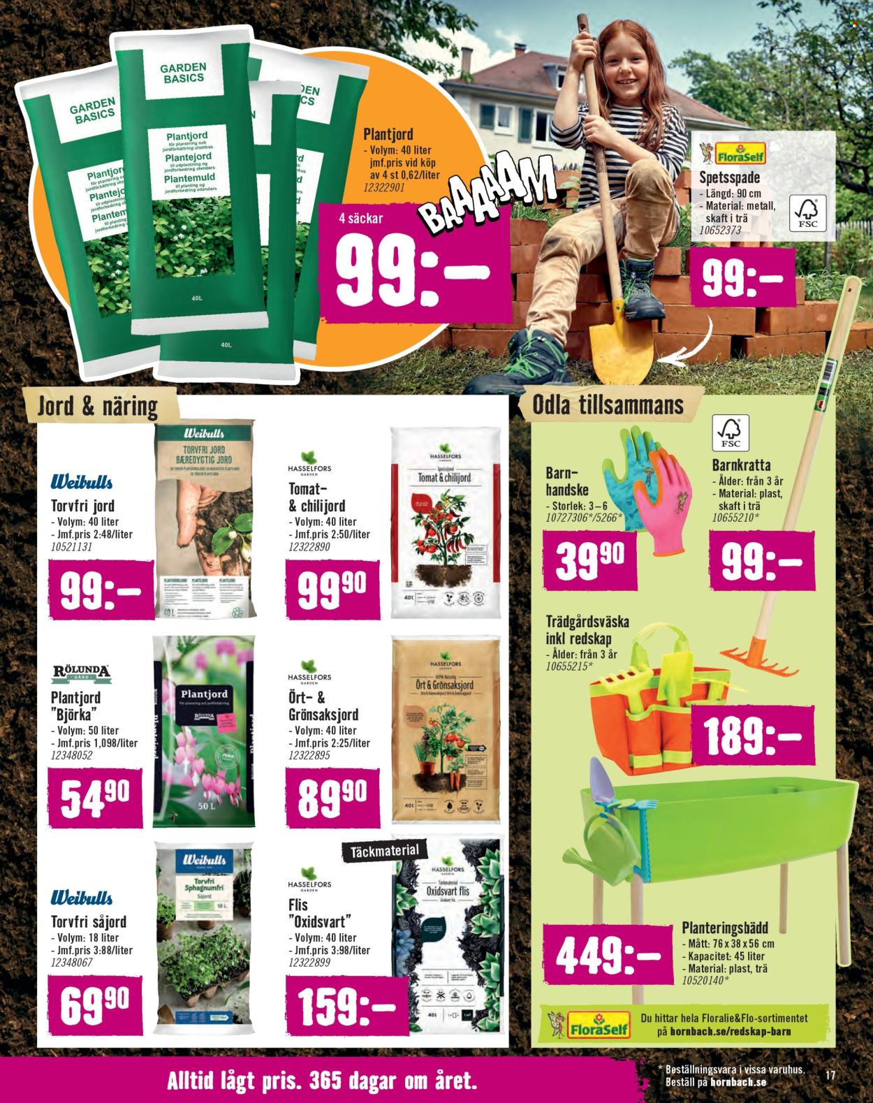 Hornbach reklamblad - 13/4 2025 - 11/5 2025.