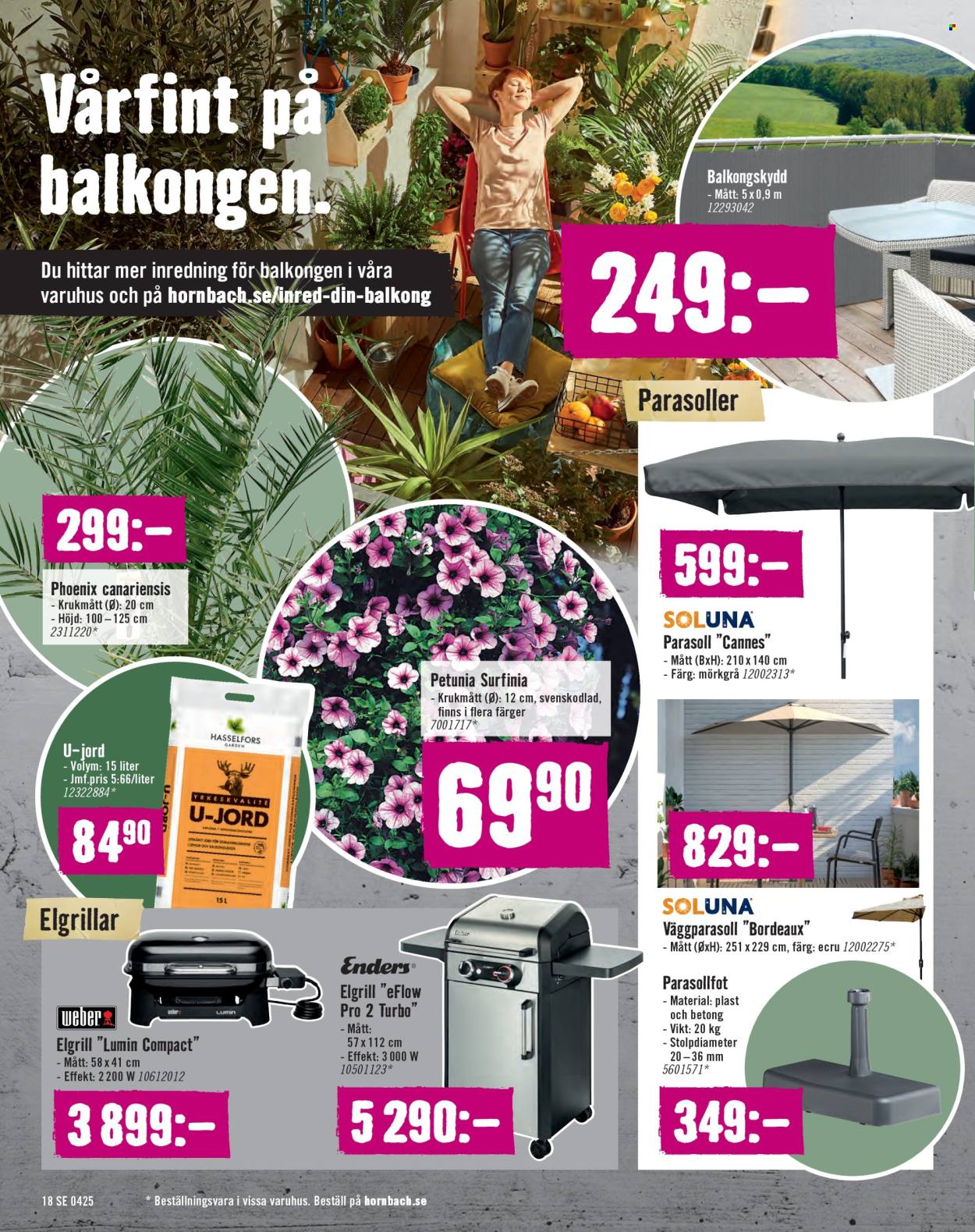Hornbach reklamblad - 13/4 2025 - 11/5 2025.