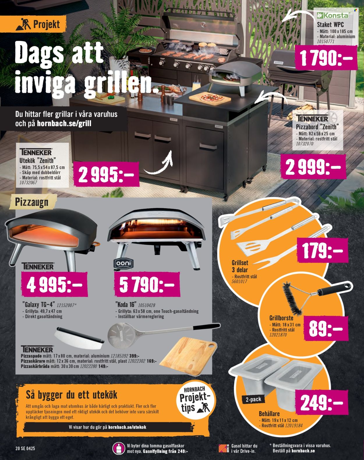 Hornbach reklamblad - 13/4 2025 - 11/5 2025.