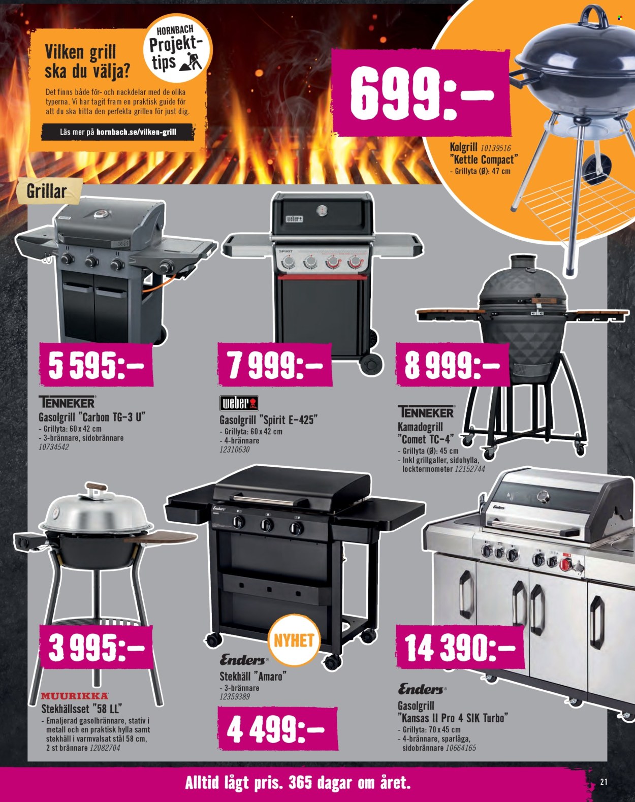 Hornbach reklamblad - 13/4 2025 - 11/5 2025.