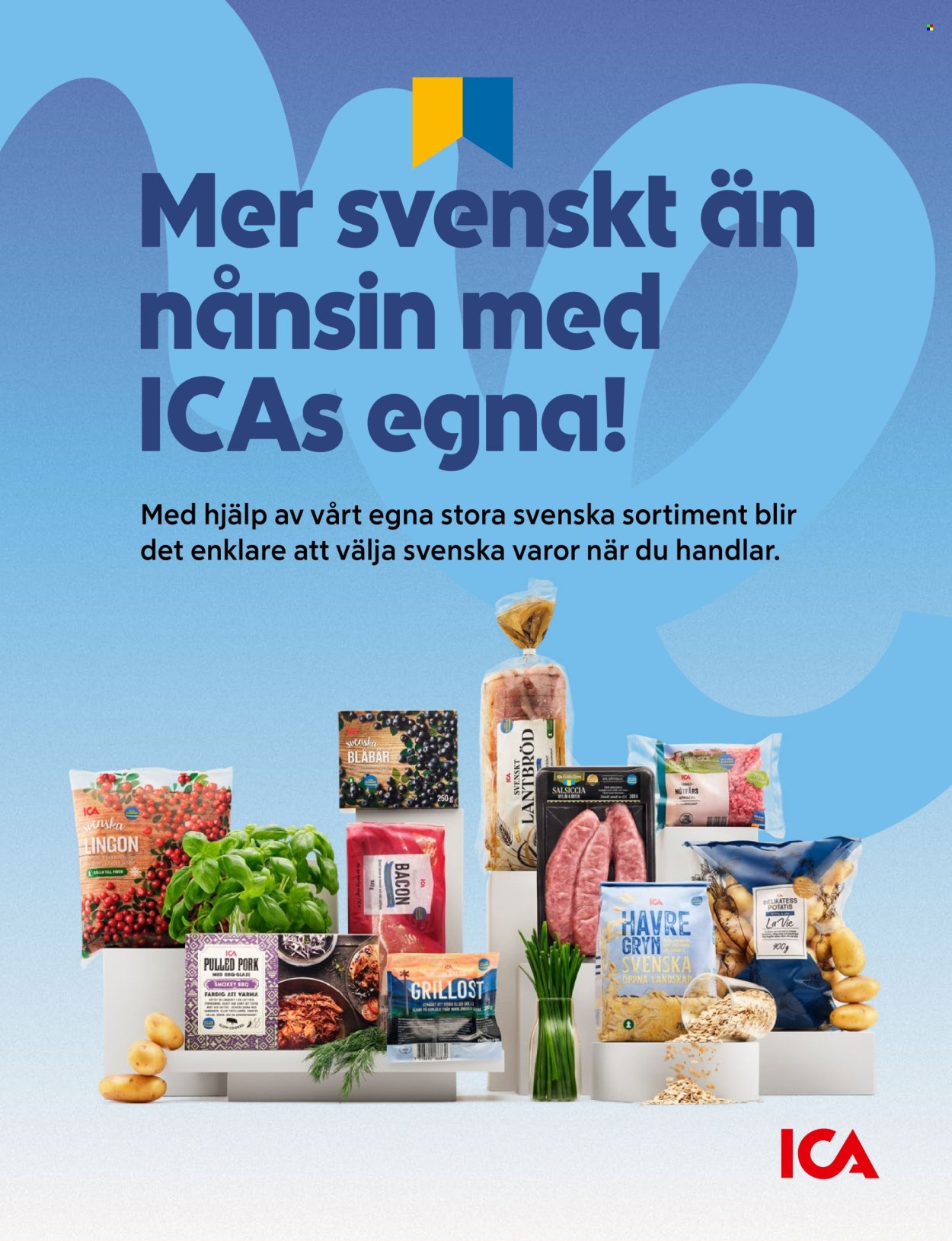 ICA reklamblad.