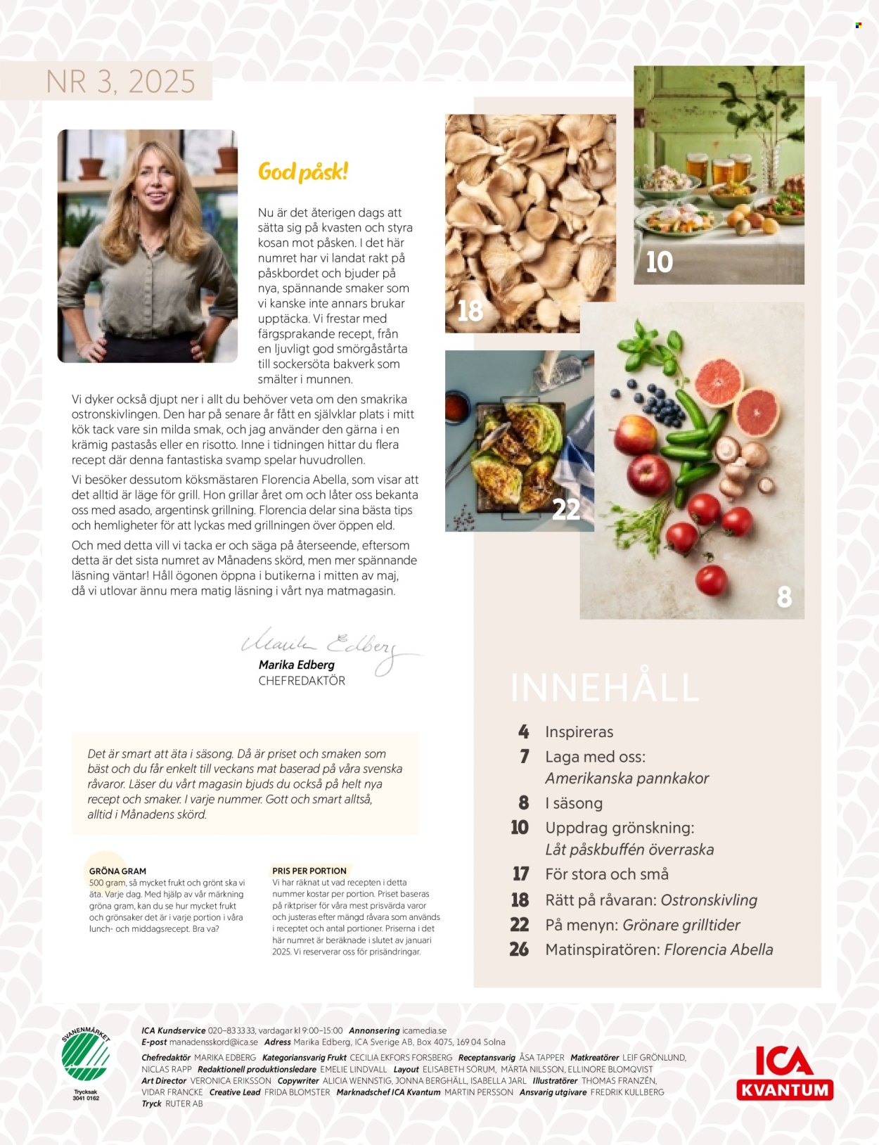 ICA reklamblad.