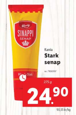 Kania Stark senap
