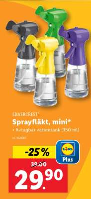 SILVERCREST Sprayfläkt, mini