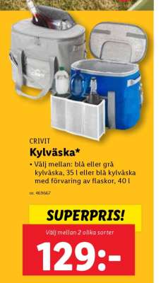 CRIVIT Kylväska