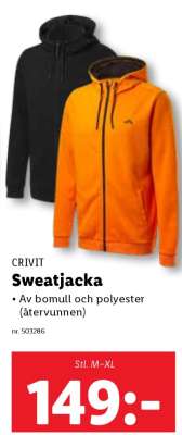 CRIVIT Sweatjacka