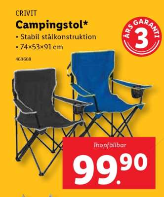 CRIVIT Campingstol