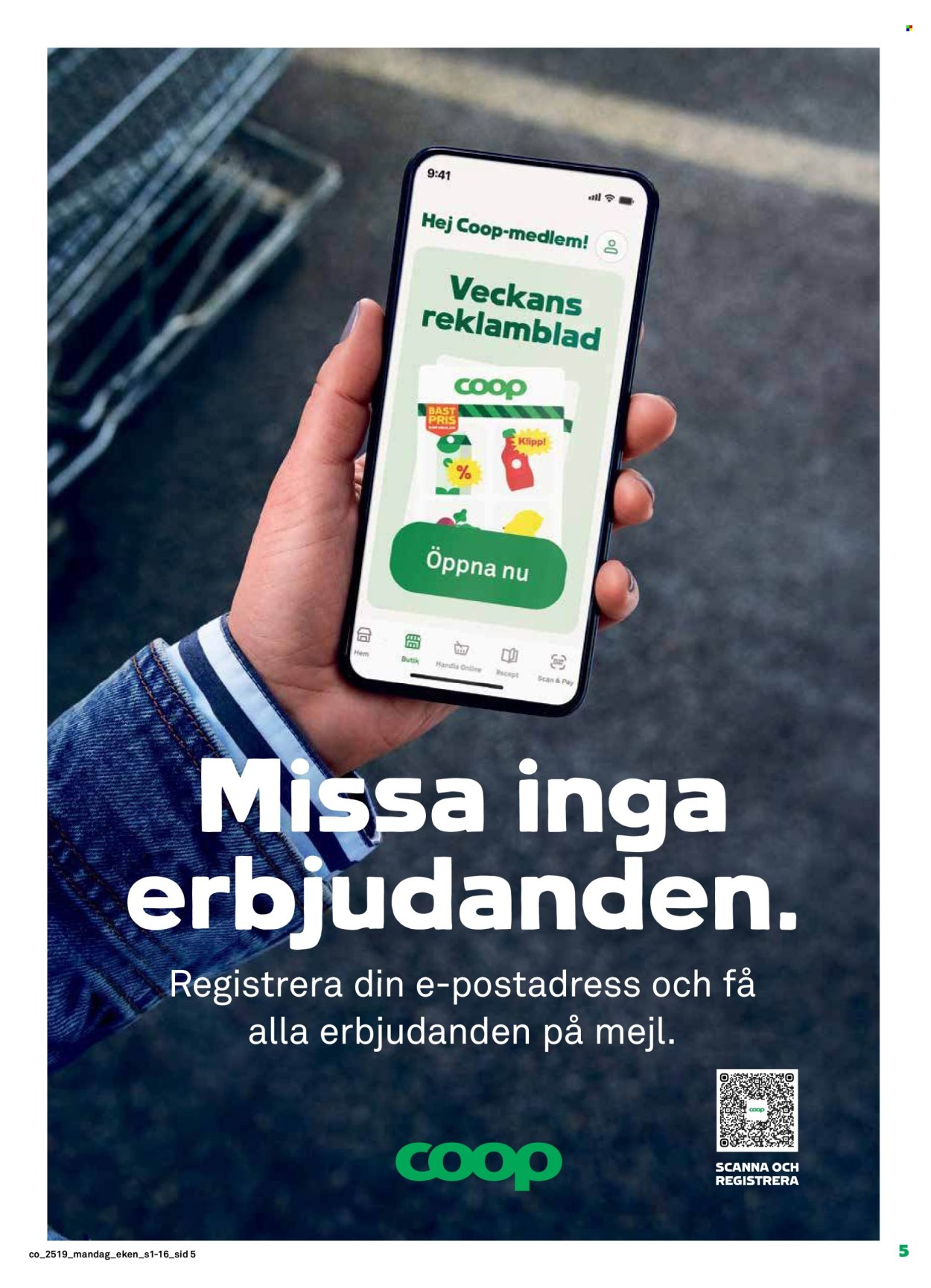 Coop reklamblad - 5/5 2025 - 11/5 2025.