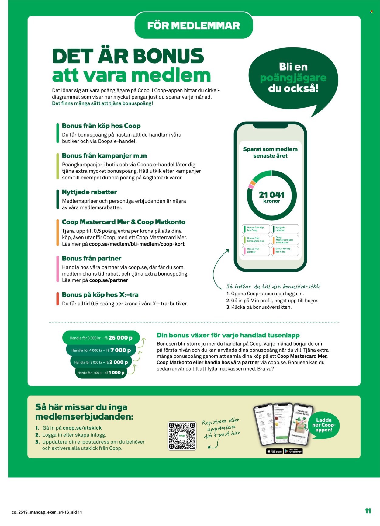 Coop reklamblad - 5/5 2025 - 11/5 2025.