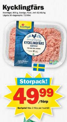 Kycklingfärs