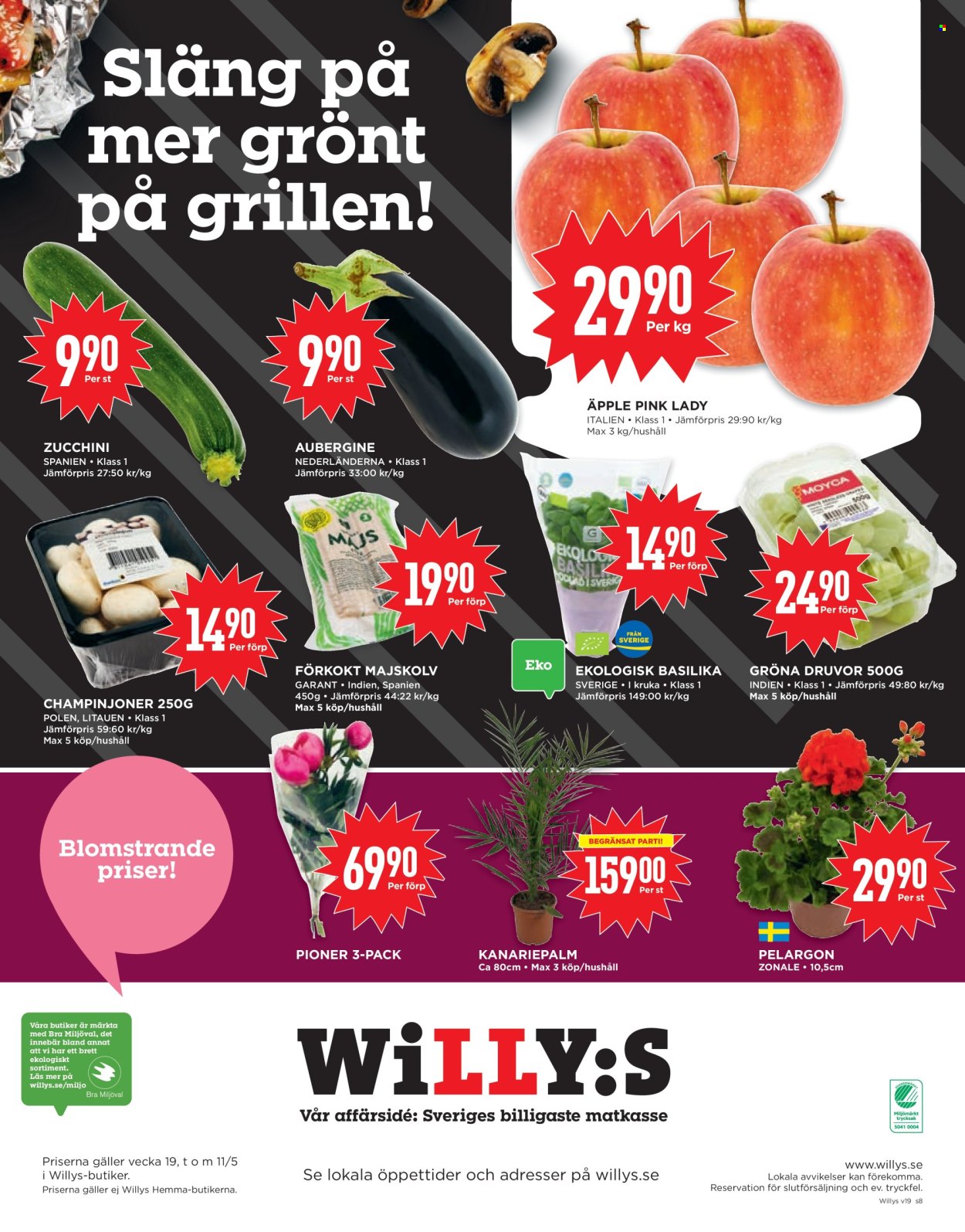 Willys reklamblad - 5/5 2025 - 11/5 2025.