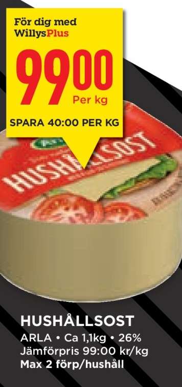 Hushållsost