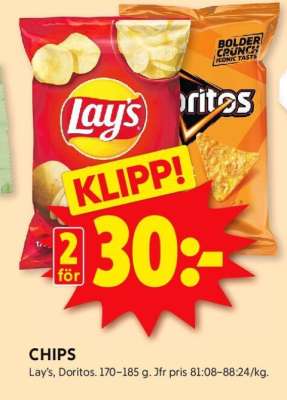 Lay's, Doritos Chips