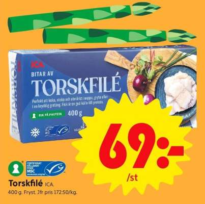 Torskfilé