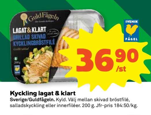 KYCKLING LAGAT & KLART