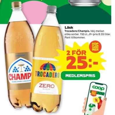 Läsk Trocadero/Champis