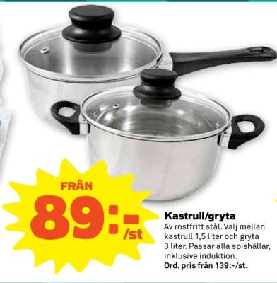 Kastrull/gryta