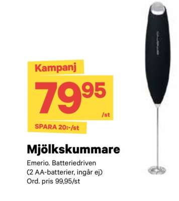 Mjölkskummare