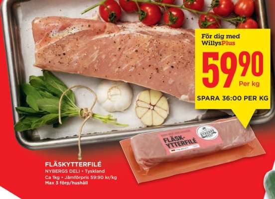 FLÄSKYTTERFILÉ