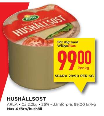 Hushållsost