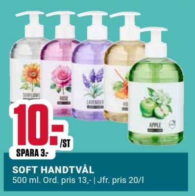 SOFT HANDTVÅL