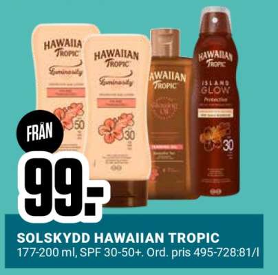 SOLSKYDD HAWAIIAN TROPIC