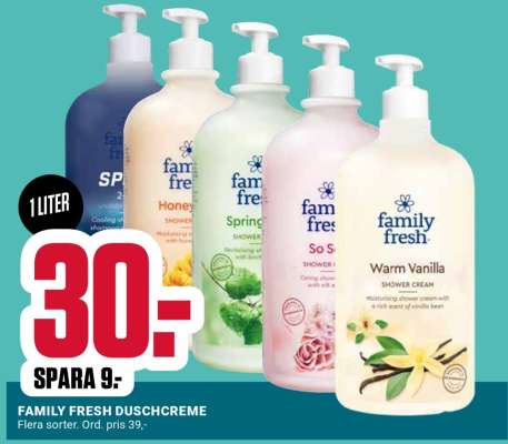 FAMILY FRESH DUSCHCREME