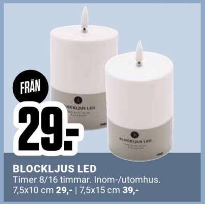 BLOCKLJUS LED
