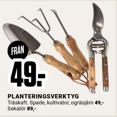 PLANTERINGSVERKTYG