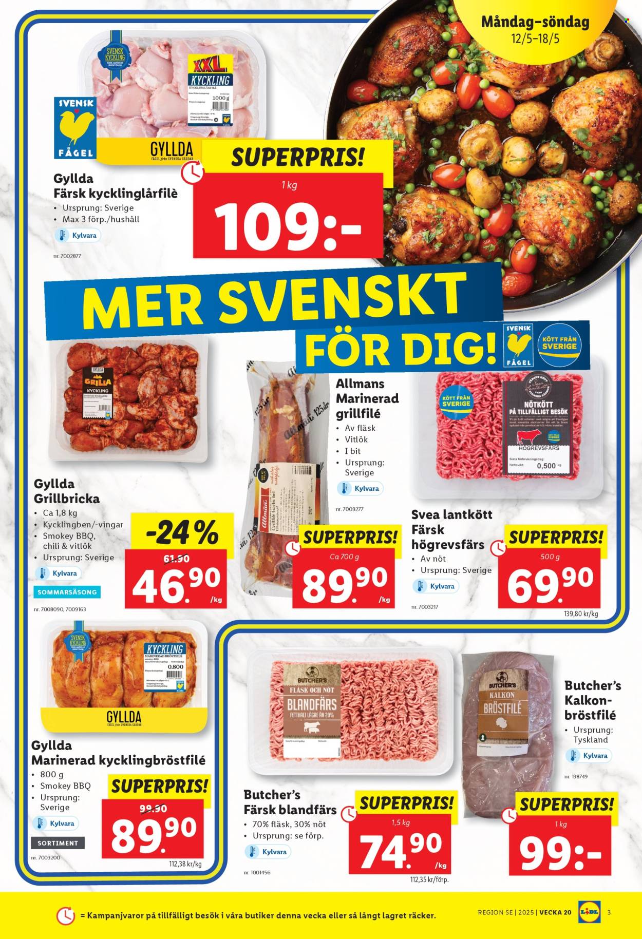 Lidl reklamblad - 12/5 2025 - 18/5 2025.