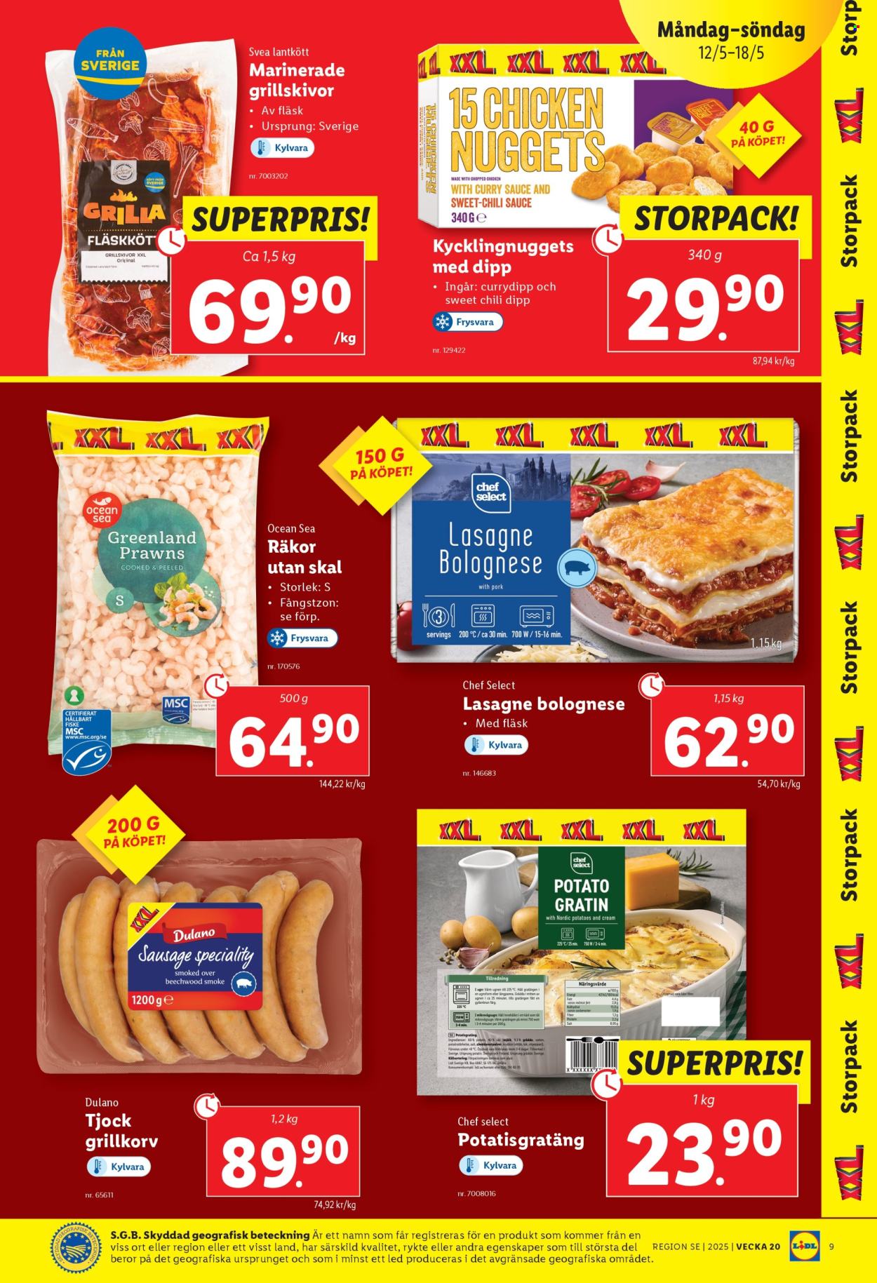Lidl reklamblad - 12/5 2025 - 18/5 2025.