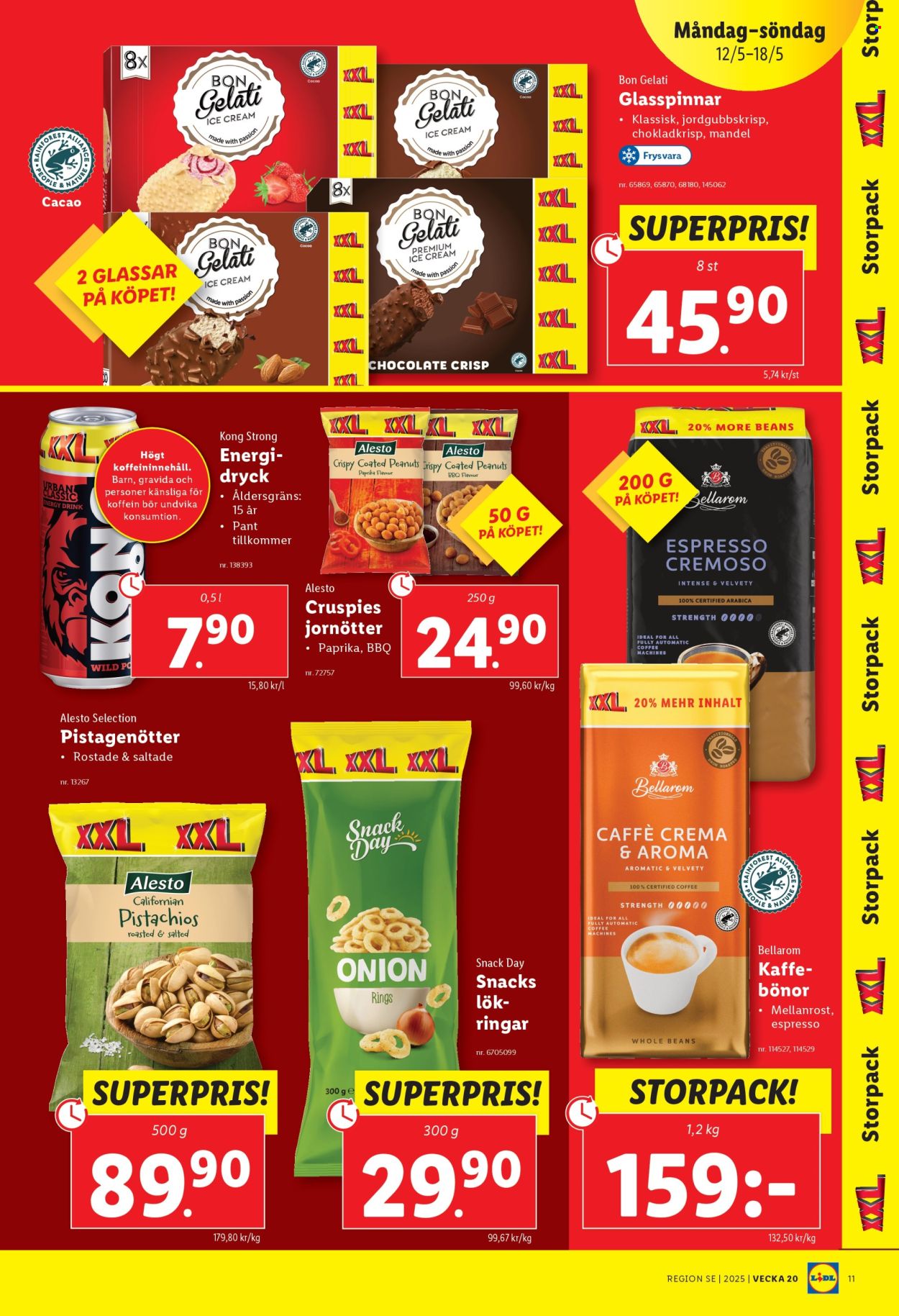 Lidl reklamblad - 12/5 2025 - 18/5 2025.