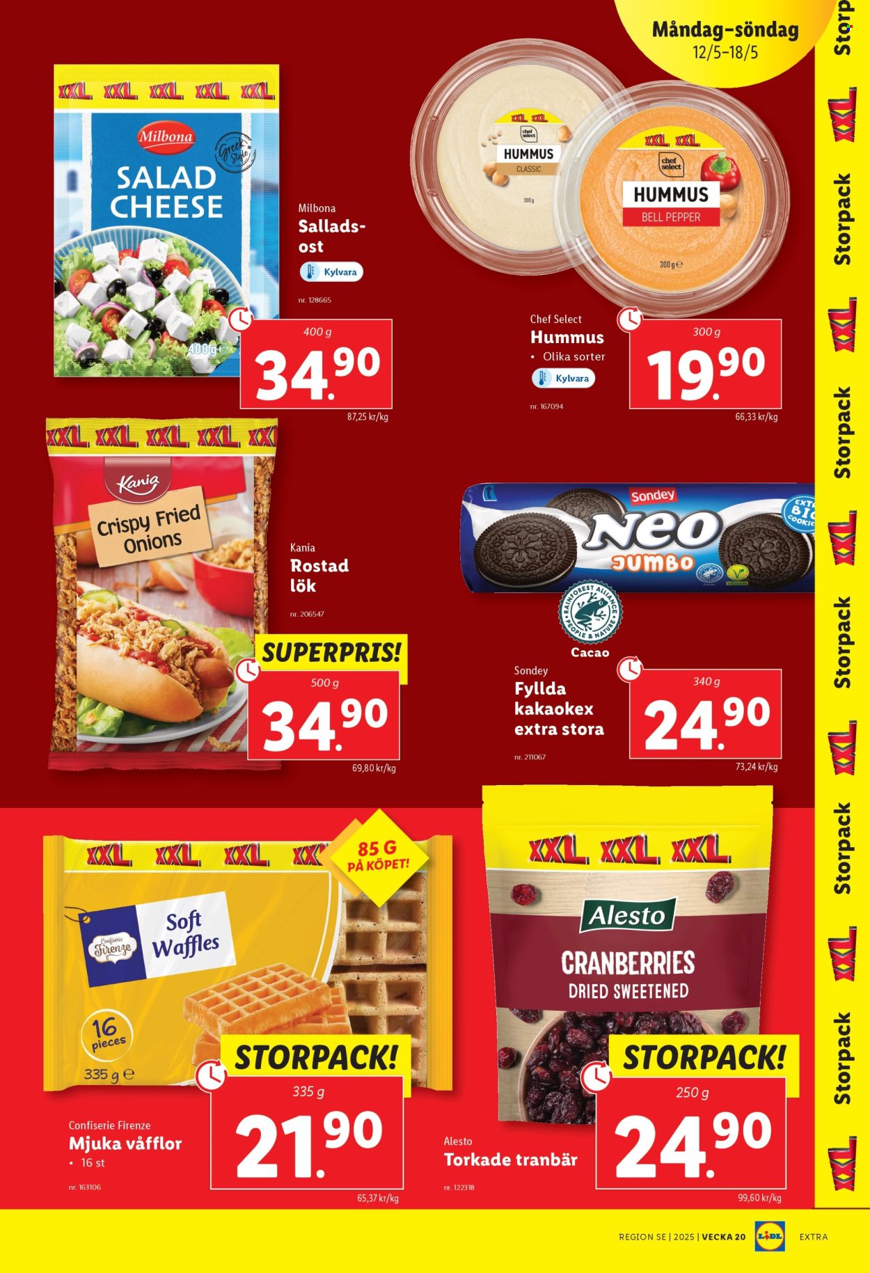 Lidl reklamblad - 12/5 2025 - 18/5 2025.