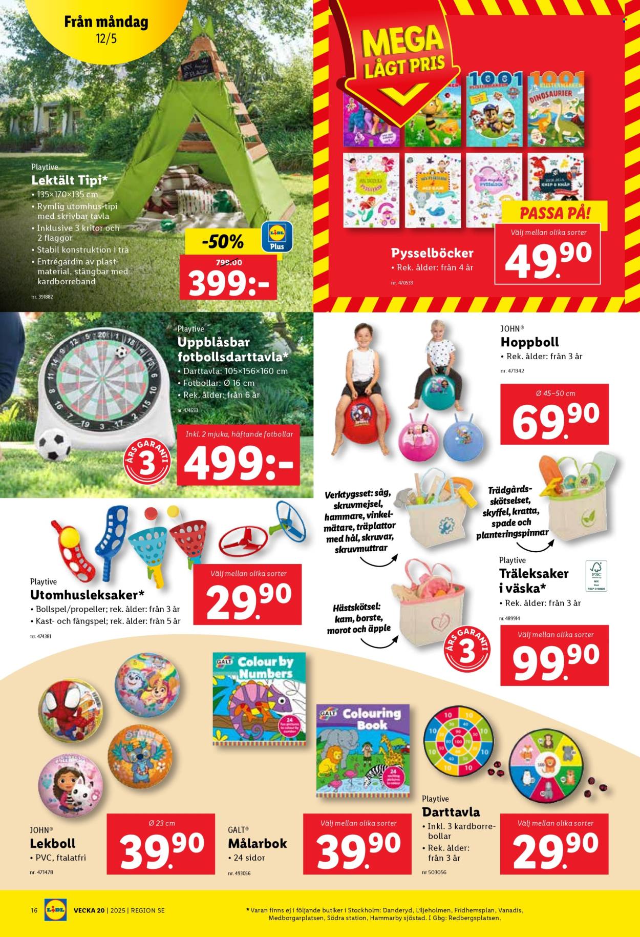 Lidl reklamblad - 12/5 2025 - 18/5 2025.