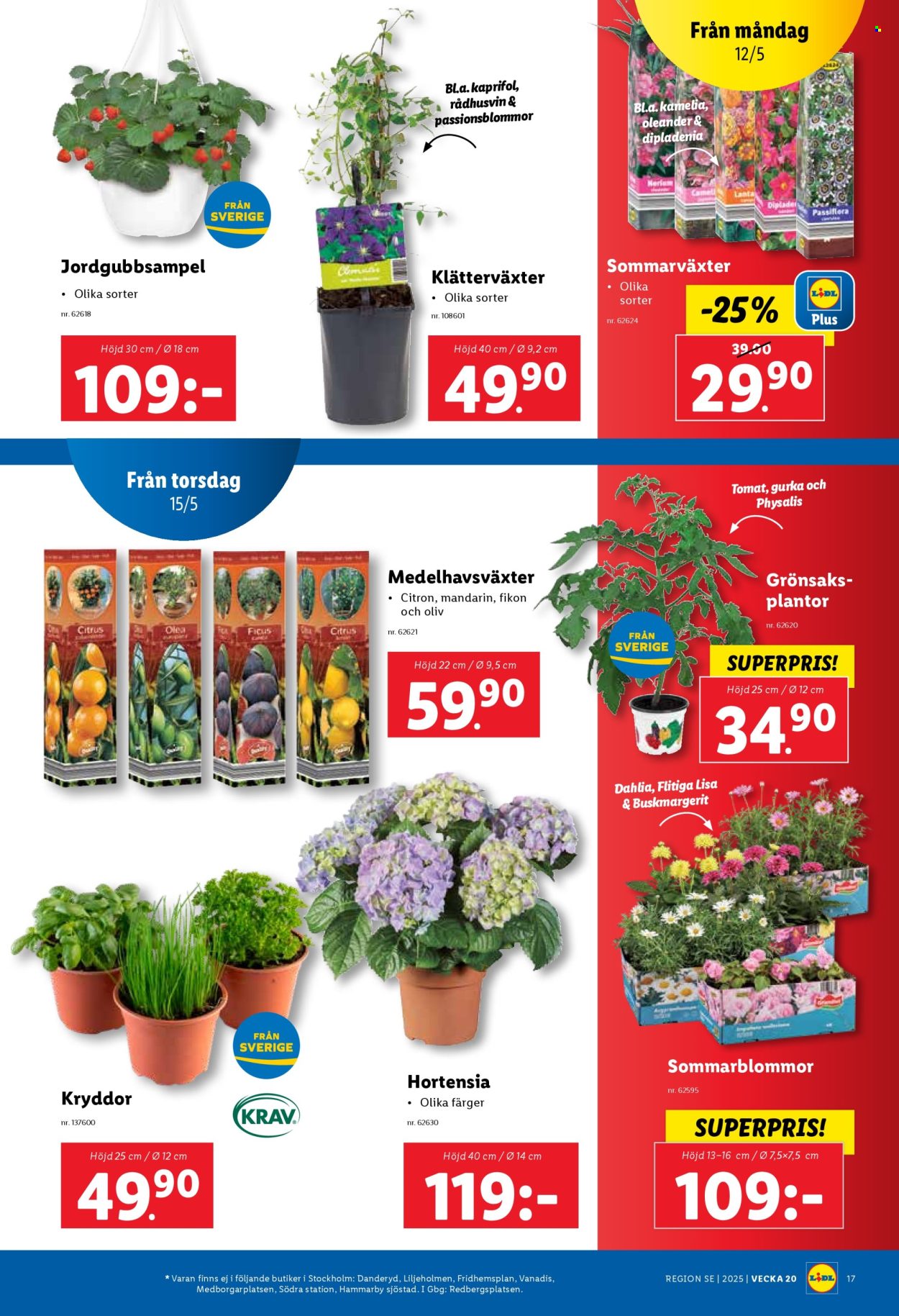 Lidl reklamblad - 12/5 2025 - 18/5 2025.