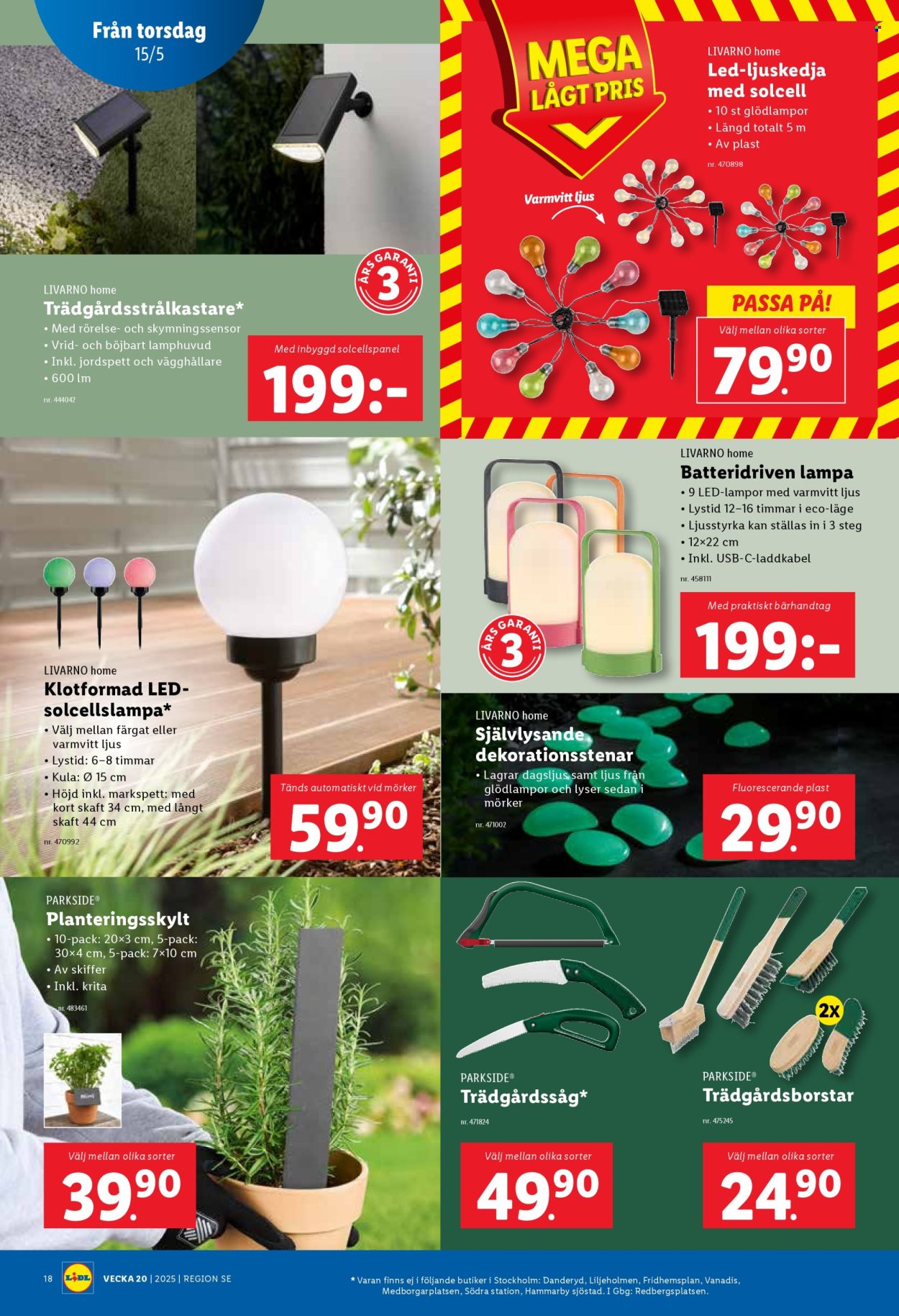 Lidl reklamblad - 12/5 2025 - 18/5 2025.