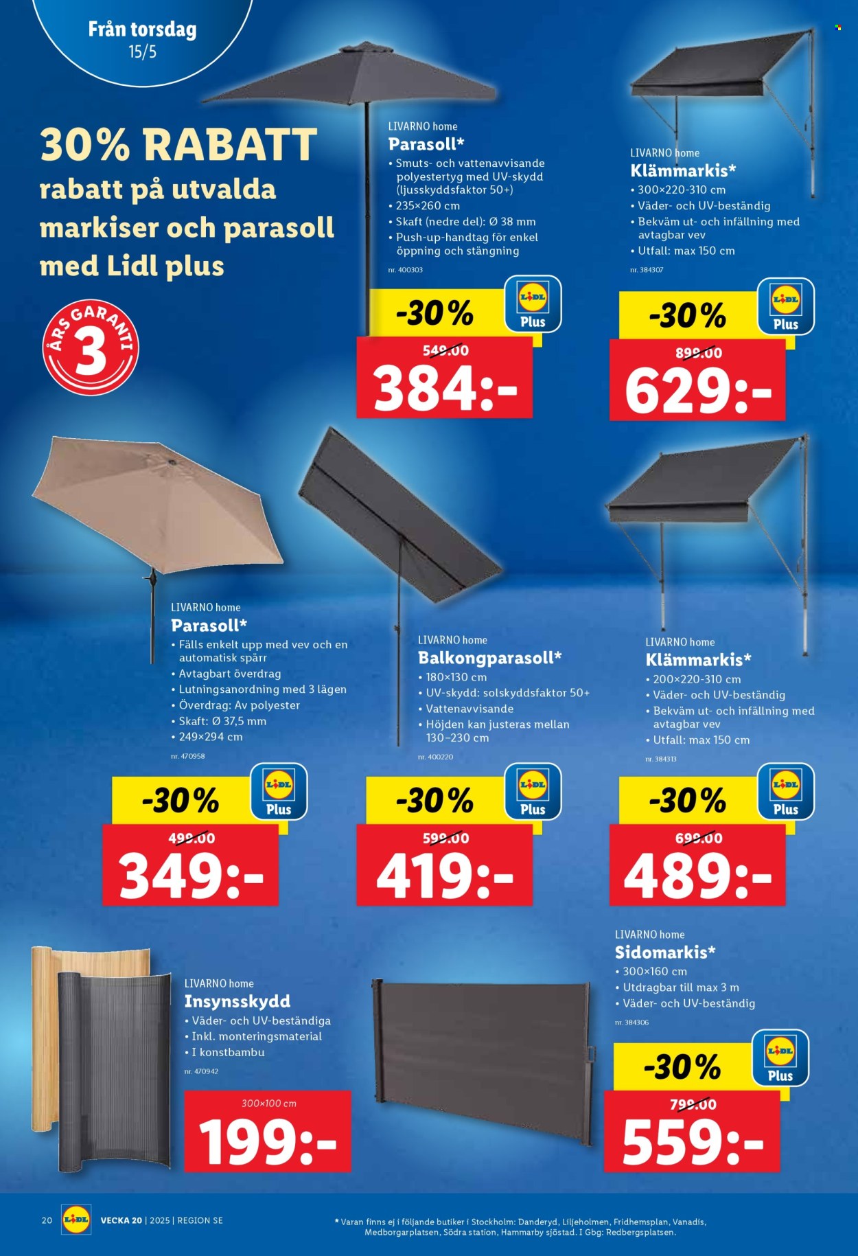 Lidl reklamblad - 12/5 2025 - 18/5 2025.