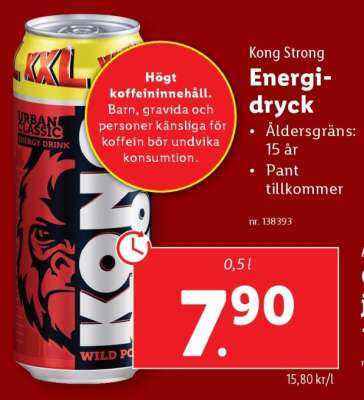 Kong Strong Energydryck
