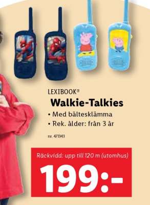 LEXIBOOK Walkie-Talkies