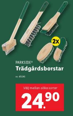 PARKSIDE Trädgårdsborstar