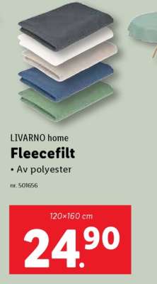LIVARNO home Fleecefilt